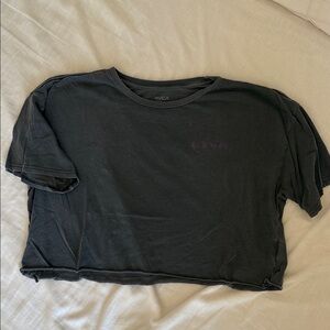 RVCA Charcoal Black Tee